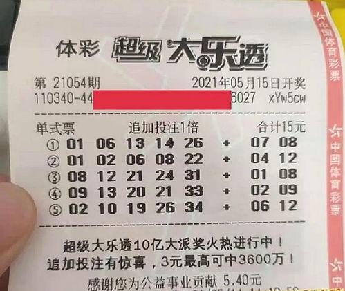 体彩大乐透开奖晚上,幸运号码闪耀，大奖花落谁家？